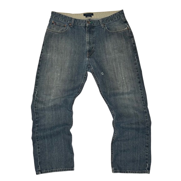 Tommy Hilfiger Other - Tommy Hilfiger Freedom Fit Mens Blue Straight Leg Jeans‎ 36x30 Medium Wash